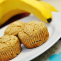 Spiced Maple Banana Muffins