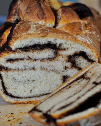 Sourdough Chocolate Swirl Bread 