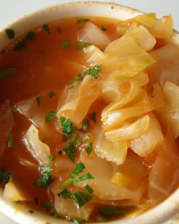 Sweet Russian Cabbage Soup