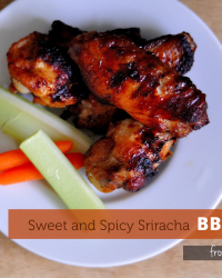 Sweet and Spicy Sriracha BBQ Wings