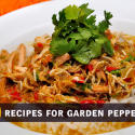 Easy recipes for garden peppers