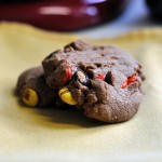 Reese’s Pieces Chocolate Peanut Butter Cookies