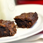 Sour Cherry and Coconut Fudge Brownies