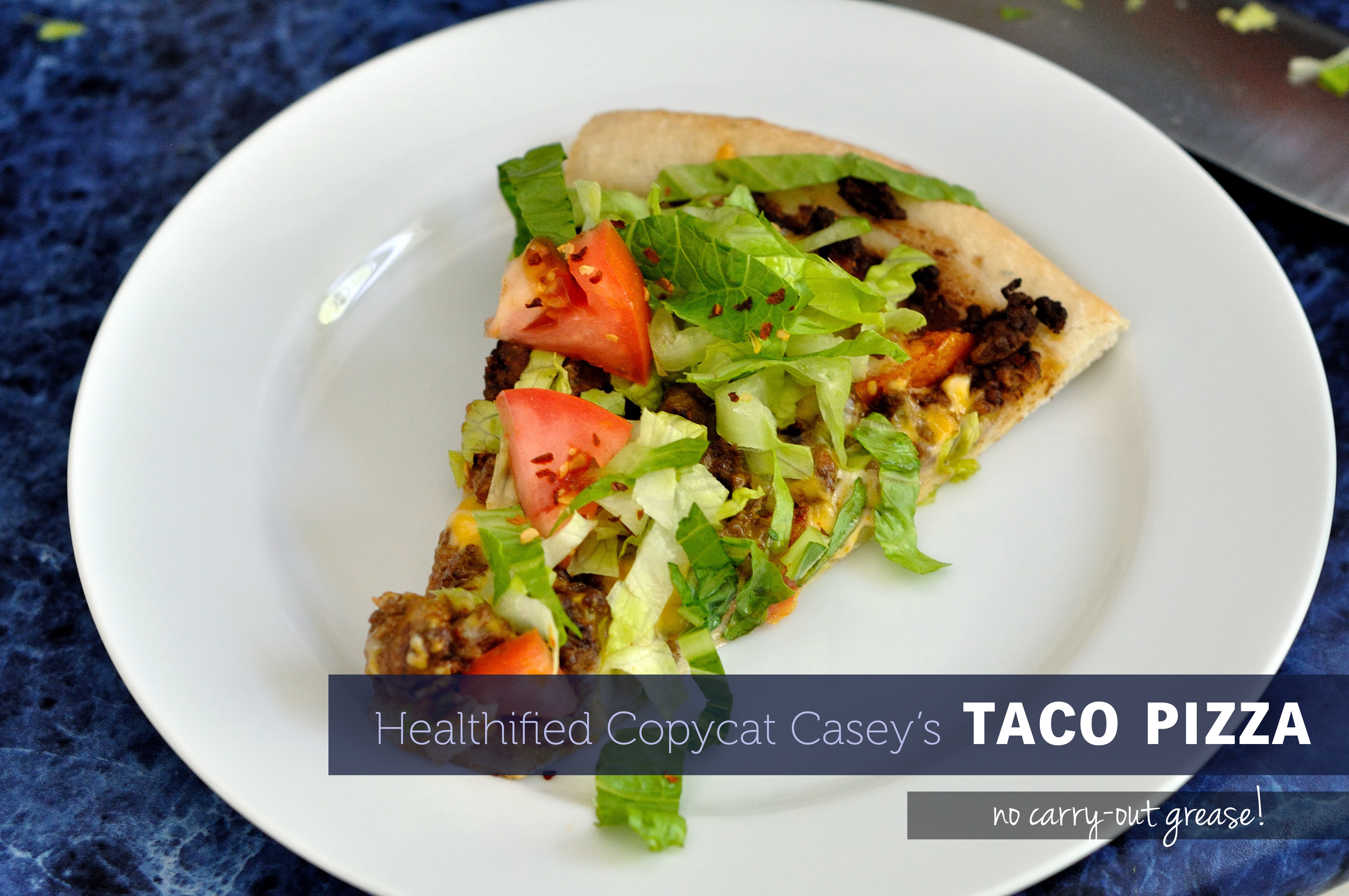 Healthified Copycat Casey's Taco Pizza - Kohler Created