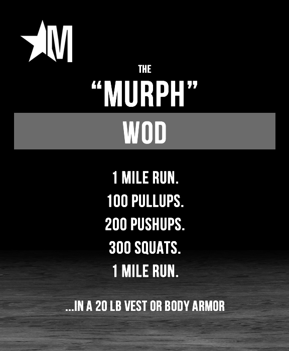 Murph 2025 crossfit workout