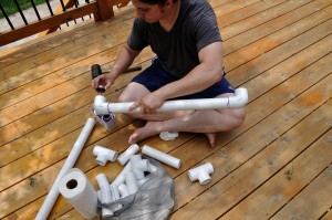 DIY CrossFit Parallettes